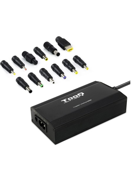ALIMENTADOR PORT. 100W TOOQ    1 X USB 12 CONECTORES PN: TQLC-100BS01M EAN: 8433281006584