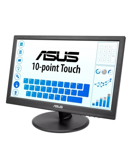 MONITOR 15.6" ASUS VT168HR     WXGA TACTIL NEGRO PN: 90LM02G1-B04170 EAN: 4711081368403
