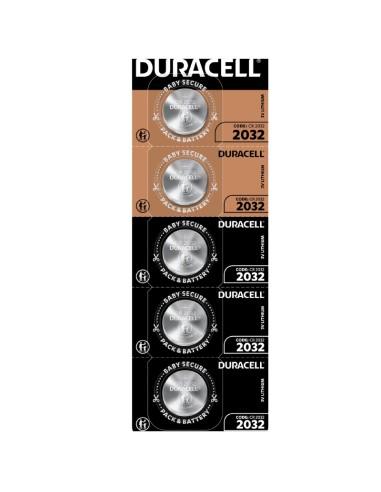 PILAS BOTON 3V 5 UNDS DURACELL CR2032 PN:...