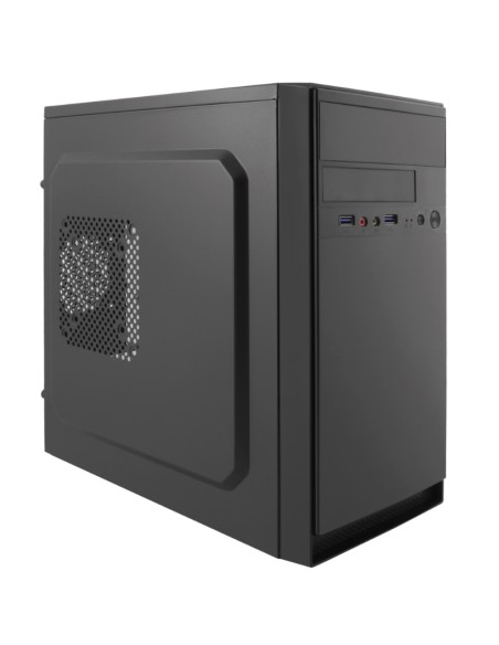 CAJA MICRO ATX COOLBOX M500    NEGRA FUENTE 500W 80+ BRONZE PN: COO-PCM500-F EAN: 8436624420603