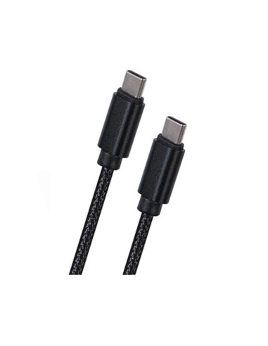 CABLE USB TYPE C A TYPE C M/M  TRENZADO 1.8M...