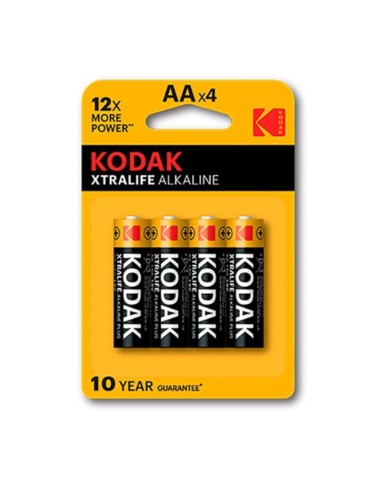 PILAS  AA  4 UNDS KODAK        ALCALINA...