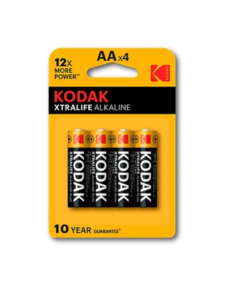 PILAS  AA  4 UNDS KODAK        ALCALINA XTRALIFE PN: KOD95202 EAN: 887930952025