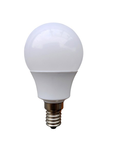 BOMBILLA LED E14 6000K 5W COOL  WHITE 440lm PN: OMELE14A-5W-6000 EAN: 5907595432238
