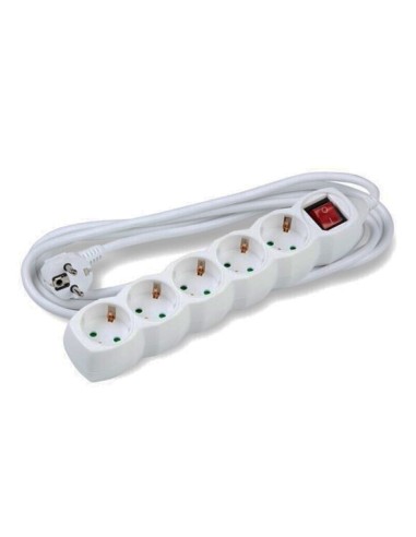 REGLETA 5 TOMAS TECKNIK BLANCA 5M CON...