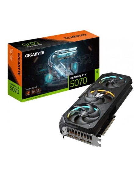 VGA RTX5070   12GB GDDR7  GIGA BYTE GAMING OC WINDFORCE RGB PN: 9VN5070GO-00-G10 EAN: 4719331355722