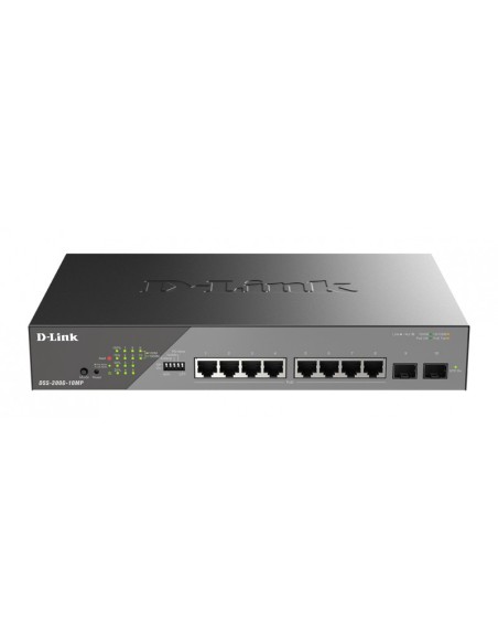 SWITCH GIGA 10PTOS DLINK POE   DSS-200G-10MP PN: DSS-200G-10MP EAN: 0790069468063