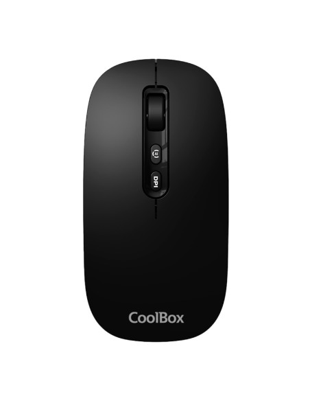 RATON WIRELESS COOLBOX W02 IA  RECARGABLE NEGRO PN: COO-MOU-W02-B EAN: 8436624420054