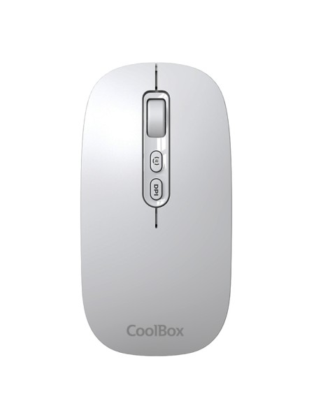RATON WIRELESS COOLBOX W02 IA  RECARGABLE BLANCO PN: COO-MOU-W02-W EAN: 8436624420061