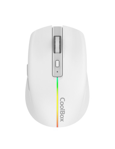 RATON WIRELESS COOLBOX W01 RGB GAMING BLANCO...