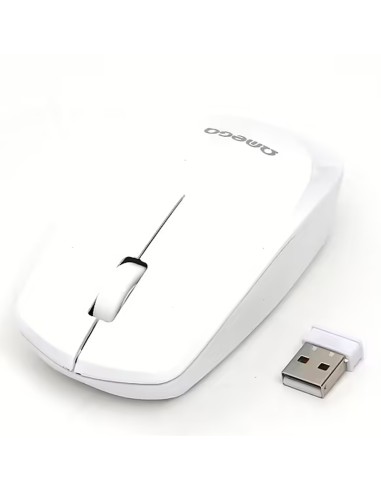 RATON WIRELESS OMEGA 1200DPI   OM229W BLANCO...