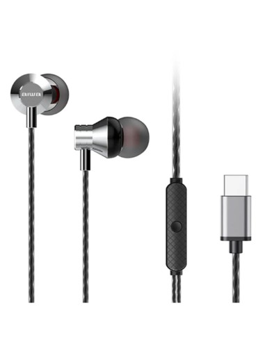 AURI + MIC TYPE C AIWA NEGRO   EAR-IN PN:...