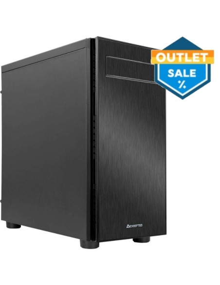 CAJA SEMITORRE ATX CHIEFTEC    HAWK AL-02B-OP NEGRA PN: AL-02B-OP OUT EAN: 00753263076281