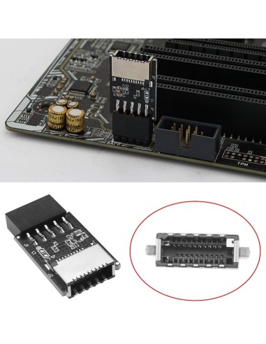 CONVERSOR INTERNO USB 2.0 A    TYPE C PARA...