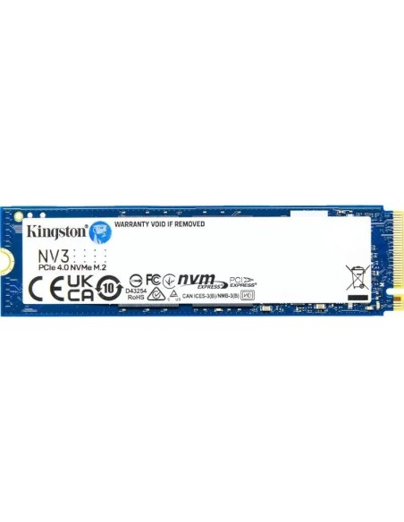 DISCO M.2 NVME   4TB KINGSTON  NV3 SNV3S/4000G PN: SNV3S/4000G EAN: 740617346602