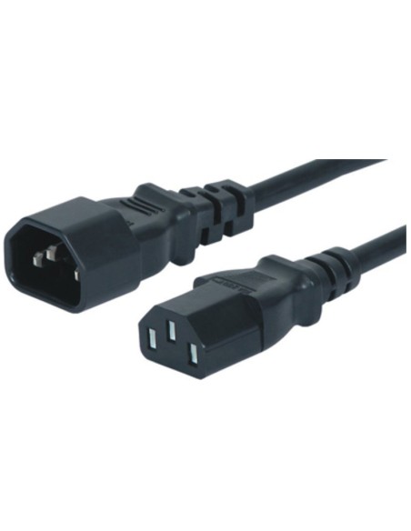 CABLE CORRIENTE MONITOR A PC   1.5M NEGRO PN: MONITOR A PC 1.5 EAN: 1000000002083
