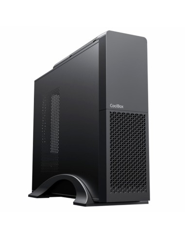 CAJA SFF MATX COOLBOX T313     SLIM NEGRA CON...