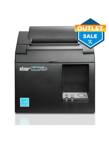 IMPRES. STAR MICRONICS TSP143  III LAN CUTER RS232 GRIS PN: 39464990 EAN: 4951319255628