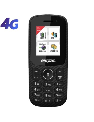 MOVIL ENERGIZER E130SEU1 4G    NEGRO PN: E130S...