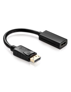 CONVERSOR DISPLAY PORT A HDMI  HEMBRA 0.10m PN: DP A HDMI...