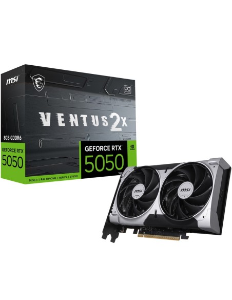 VGA RTX5050    8GB GDDR6  MSI  VENTUS 2X PN: 912-V538-002 EAN: 4711377380003   