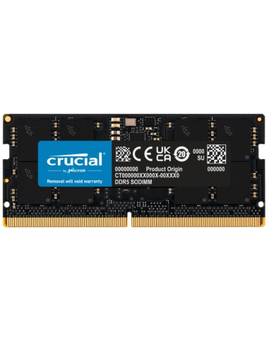SODIMM DDR5 16GB/4800 CRUCIAL  CL40 PN:...