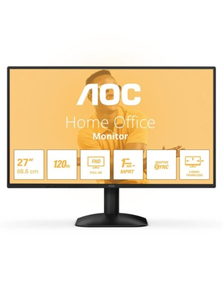 MONITOR   27" AOC LED 27B31H   FHD 120HZ 1MS MPRT NEGRO PN: 27B31H EAN: 4038986182225   