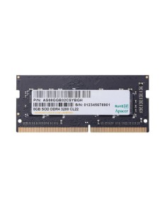 SODIMM DDR4  8GB/3200 APACER   CL22 1.2V PN:...