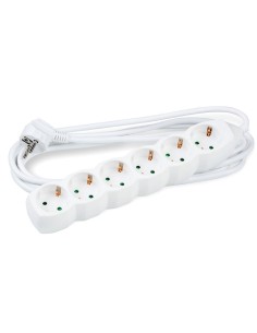 REGLETA 6 TOMAS TECKNIK BLANCA 5M PN: MT6W5M1.5-W EAN:...