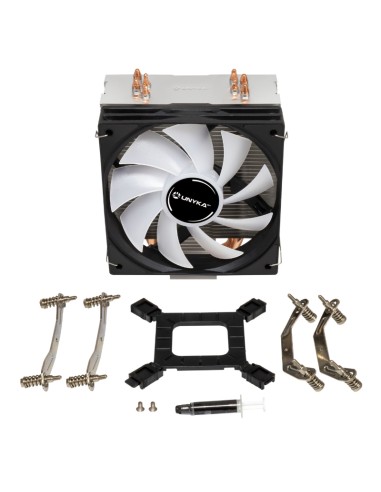 VENTILADOR UNYKA UNYCOOL H41   ARGB NEGRO PN:...