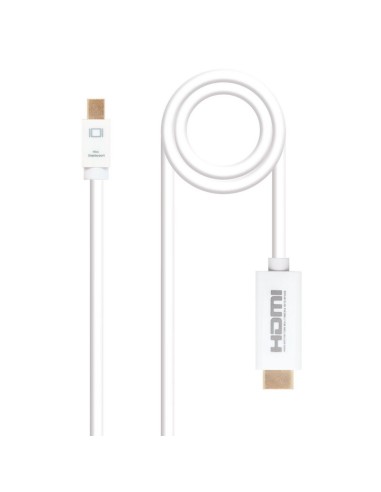 CABLE MINI DP A HDMI 2M NANO   CABLE BLANCO PN:...