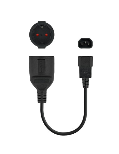 CABLE ADAPT. C14/M A CEE7/H    16A 25CM PN:...