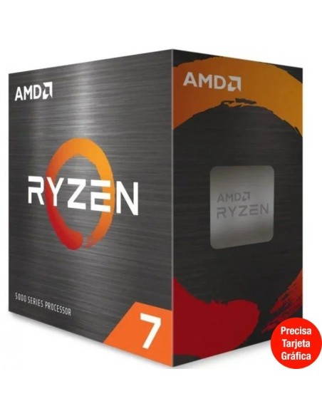 AMD S-AM4 RYZEN 7 5700X  BOX   3.4GHZ SIN VENTILADOR PN: 100-100000926WOF EAN: 730143314275    