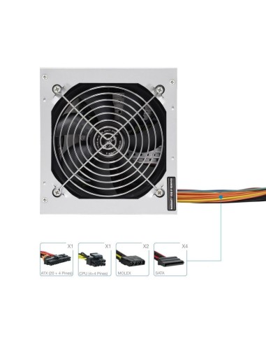 FUENTE  500W/    ATX TOOQ      TQEP-500SSE-O...